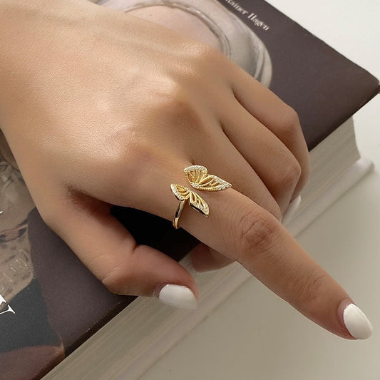 Eden Butterfly ring