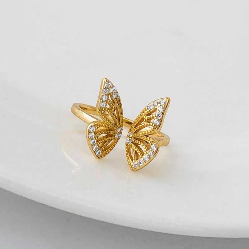 Eden Butterfly ring