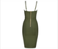 Olive Bandage Dress