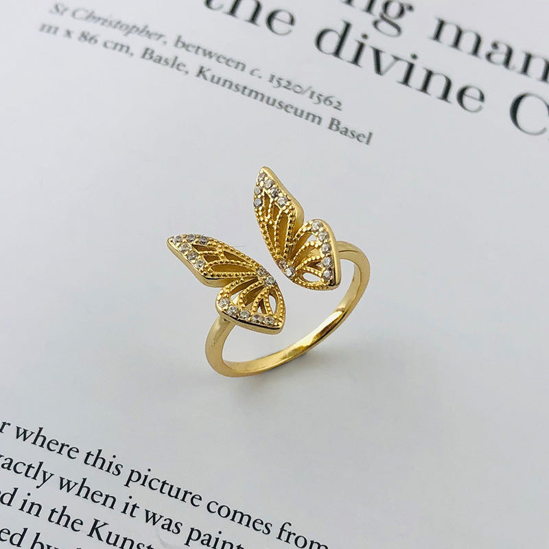 Eden Butterfly ring