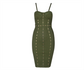 Olive Bandage Dress