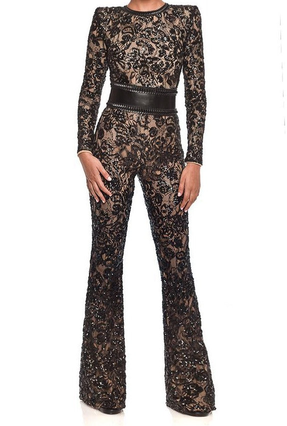 Melody Lace Fit Jumpsuit