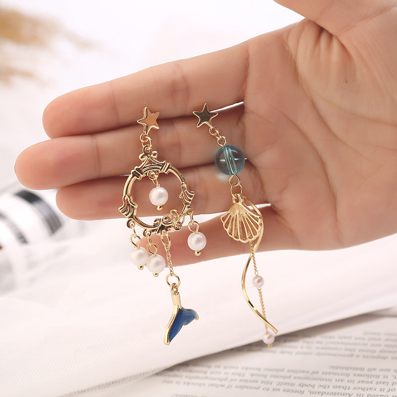 Lota Ocean Asymmetric Earrings