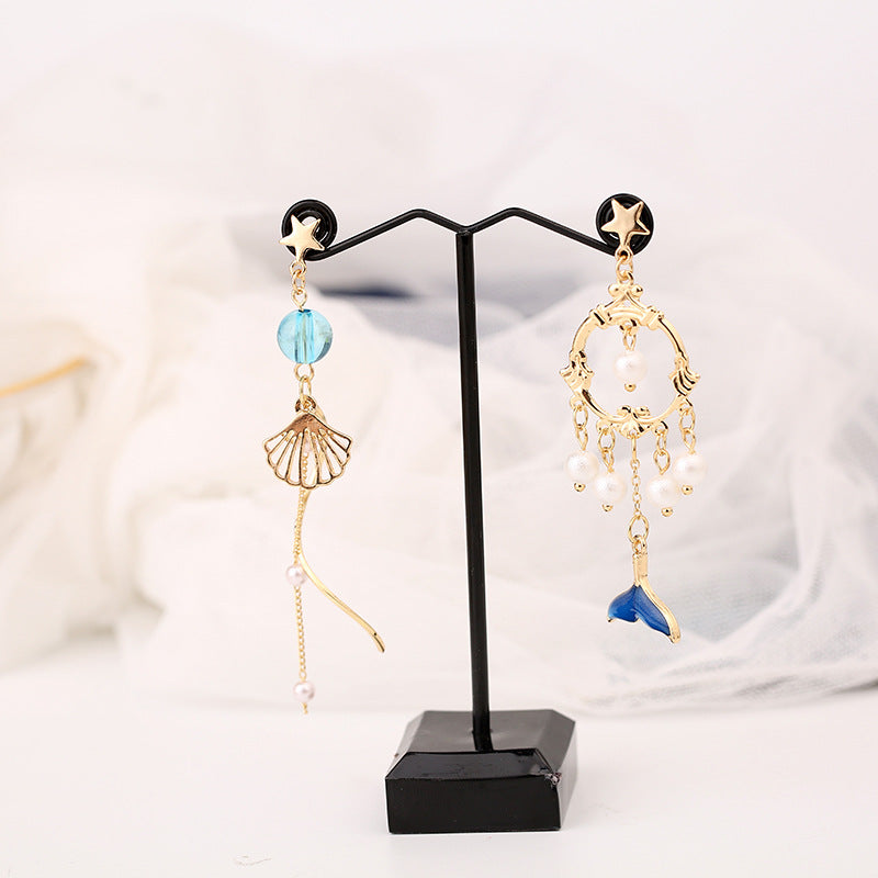 Lota Ocean Asymmetric Earrings