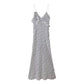 Rany Dot Ruffles Dress